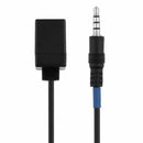 3.5mm Male Jack to RJ9 4P4C Female Adapter Converter Extension Cable Wire f F2U8