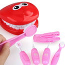 Doctor Playset Kit Set Pretend Dentist Kit for Kids  Pink