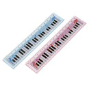 1pcs music ruler primary school students painting measuring scale creative ru 3c