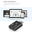 2 in 1 Bluetooth Dongle 3.5mm AUX Audio Wireless Stereo Adapter for Car Kit PC