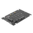 2 in 1 mSATA to SATA NGFF M.2 to SATA3 Converter SSD Solid State Disk Drive Card