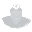 Girl Ballet Dance Dress Gymnastic Leotard Straps Tutu 3-4 Yrs