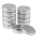 20x Aluminum Lip Balm Tin Container Bottle Empty Jars Cosmetic Pot Screw Cap