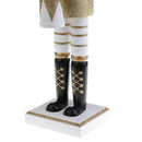 38cm Wooden Nutcracker Drummer Figures Ornaments for Shelves and Tables, Home