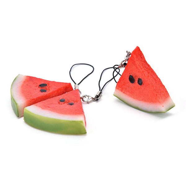 1x Cute Simulation fruit Cell Phone Charm Bag Strap Keychain Pendant Decor SP