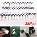 38x Terminal Removal Tool Car Electrical Wiring Crimp Connector Pin Extractor~