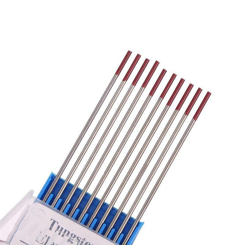 10pcs WT20 Tungsten Electrode Welding Rod for Argon Arc Welding (1.6x150mm) A