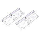 2 pieces stainless steel flag art, window, door cabinet hinge 10.2 cm in le