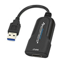 Video Capture Card USB to HDMI 1080p Audio Video Grabber for Live Streaming