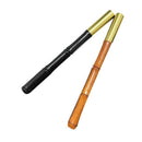 Matte Golden Classic Brass Reverse Bamboo Gift Rollerball Pen A4R2