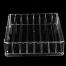 Clear Makeup Cosmetic Storage Box Case Lipstick/Eye Shadow Blusher Organizer