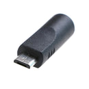 2x 3.5mm*1.1mm Female To Micro USB 5 Pin Male DC  Converter Charger Adapter M&O