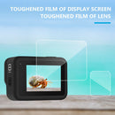 Tempered Glass Camera Lens LCD Screen Film Protector for GoPro Hero 8 Action Cam