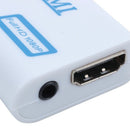 Wii to HDMI Wii2HDMI Full HD FHD 1080P Converter Adapter 3.5mm Audio Output