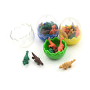 8Pcs/Pack Novelty Mini Dinosaur Egg Pencil Rubber Eraser with egg 3C