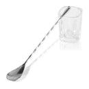 Stainless Steel Cocktail Mixer Stirrer Bar Puddle Stirring Spoon Ladle MO