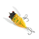 Cicada Bass Insect Fishing Lures 4cm Crank Bait Floating Tackle 1pcs NEWLY