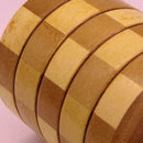 Non-Rotted Pure Chopsticks Natural High-Strength Bamboo Holder Holder Round J2CI