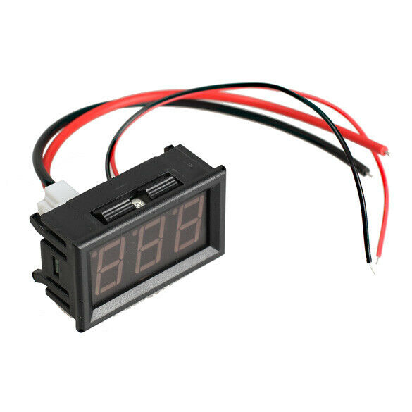 Digital DC Ammeter 10A Blue LED Panel Amp Meter Digital Electricity Meter A