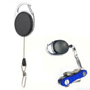 Outdoor Anti-theft EDC Telescopic Spring Type Key Ring Keychain for Keys A