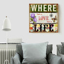 5D DIY Full Drill Diamond Painting Positive Word Cross Stitch Mosaic (A04)