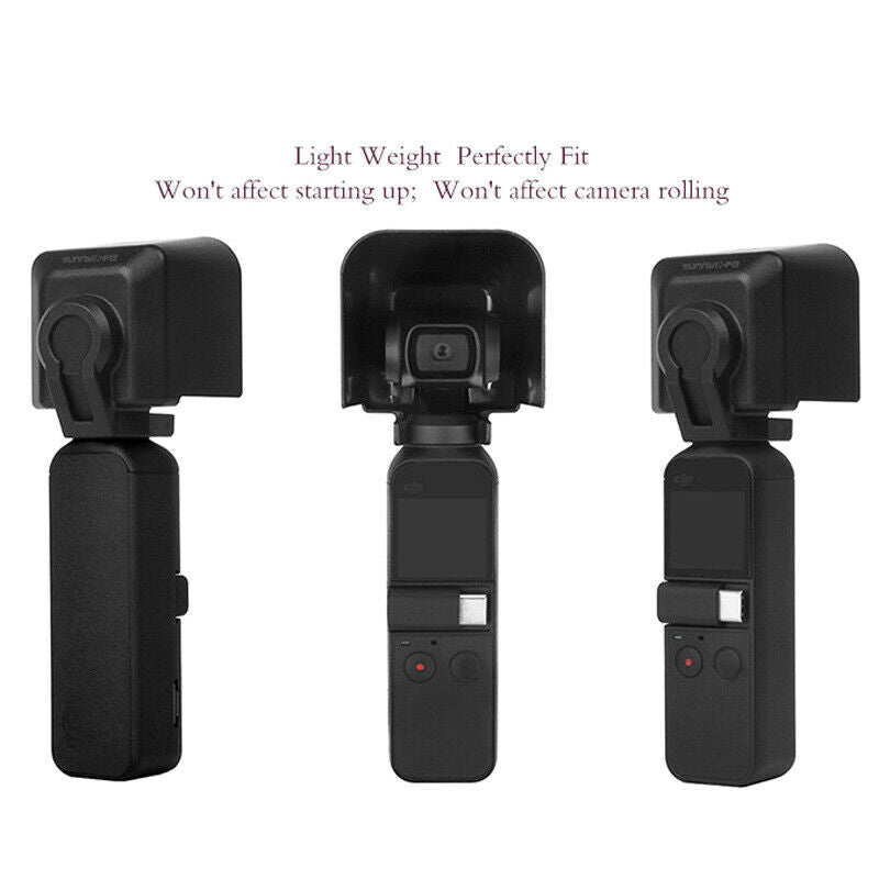 For DJI OSMO POCKET Gimbal Camera Protective Cover Lens Sun Shade Hood Cap