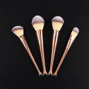 13pcs Foundation Blending Powder Eyeshadow Contour Concealer Blush Brushes