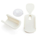 White Spoon Storage Rack Can Suck Rice Cooker Pot Wall Suction Cup Spoon Hol Gw