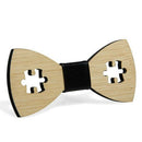 Mens Bow Tie Accessory Wedding Party Christmas Gifts Bamboo Wood Bowtie Nec U8C1