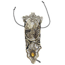 1 Pc Women Steampunk Style Lace Fingerless Long Gloves Hollow-Out Chain Bra S6H2