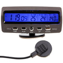 Voltage detector temperature Car Auto Lcd display digital display thermomet D8G4