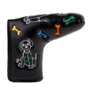 Waterproof PU Leather Golf Blade Putter Head Cover Club Magnetic Protector