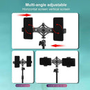 Outdoor Dual-Position Phone Holder Mini Support for Bloggers Live Streaming