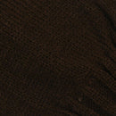 Women's Knitted Leg Warmers Button Lace Trim coffee