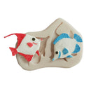 Cute Fish Silicone Fondant Mold Cake Mold Chocolate Gumpaste Mould Soap Tool Gw