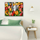 Painting By Numbers Kit DIY Butterfly Cat Canvas Oil Art Picture Home Decor A