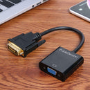 CableDeconn E0309 Full HD 1080P DVI-D to VGA Male to Female Converter Cable