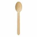 Disposable wooden tableware 200 pieces - 50x spoons, 50x forks, 50x knives, R5B8