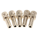 10 Pieces Low Pressure Quick Connect Nozzle 6mm Mist Nozzle Irrigation Tool