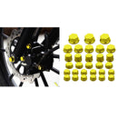 30Pc Motorcycle Nut Screw