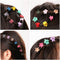 30 PCS MINI Colorful Kids Girl Claw Hair Clips Flower Hairpins Hair Accessory