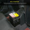 Car Trash Can with Cover Car Back Storage Box Folding Waterproof Trash Can  G5I7