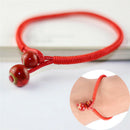 Lucky Bracelets Bead Red String Ceramic Woven Bracelets Charm Handmade Jewelry F