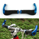 Ergonomic MTB Mountain Bike Handlebar Rubber Grips Cycling Lock-On Ends A