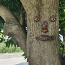Old Man Whimsical Tree Statues Hugger Outdoor Garden Art Peeker Sculptures Decor