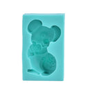1PC High Quality Cute Mouse Cake Molds Silicone Fondant Moulds DIY Kitchen To Gw