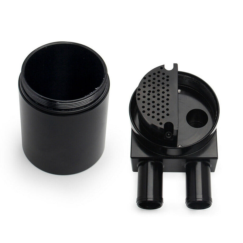 Car Black Aluminum Alloy Oil Catch Can Tank Bottle Fit for BMW N54 335 535i