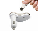 Mini Bluetooth GT86S 2.1A USB Car Charger DC 12-24V FM Transmitter Wireless