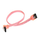 10-inch 26AWG SATA III 6.0 Gbps 7pin Female to Female Data Cable with Locking