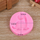 Lovely Dinosaur Sjfaped DIY Handmade Fondant Mold Cjfocolate Soap Cake Tools M&